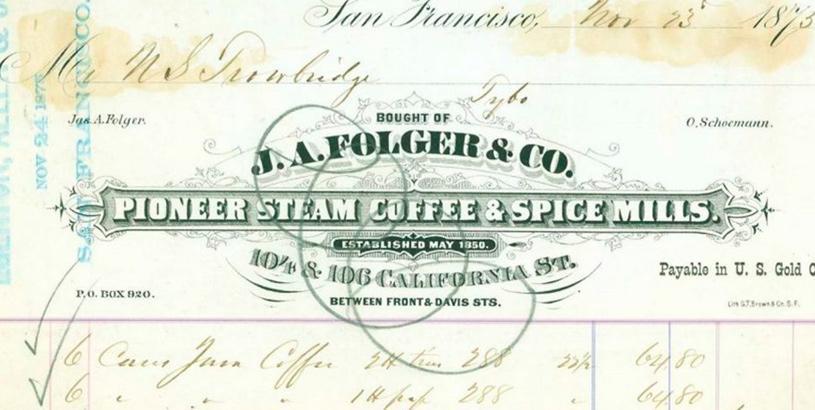 Folgers coffee history